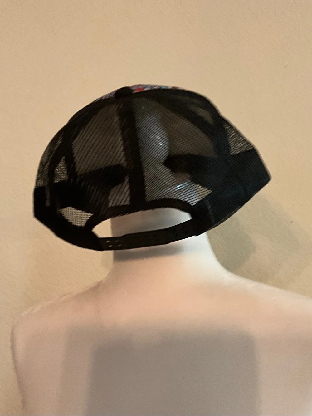 Graphic Leopard Trucker Hat in Black and Pink